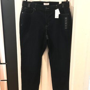 Lane Bryant Super Stretch Curvy Fit Straight Jeans Size 22S